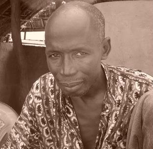 Kwame in mei 2005 in Bamboi